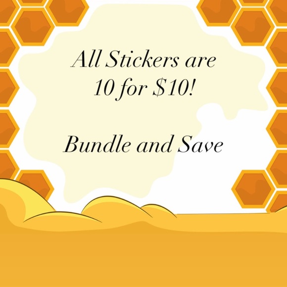 10 for $10 Stickers 🐝 Bundle to Save!! - Picture 4 of 4